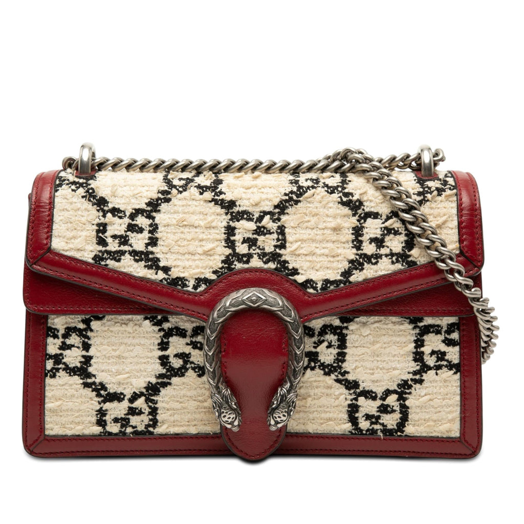 Gucci Medium GG Tweed Dionysus Shoulder Bag