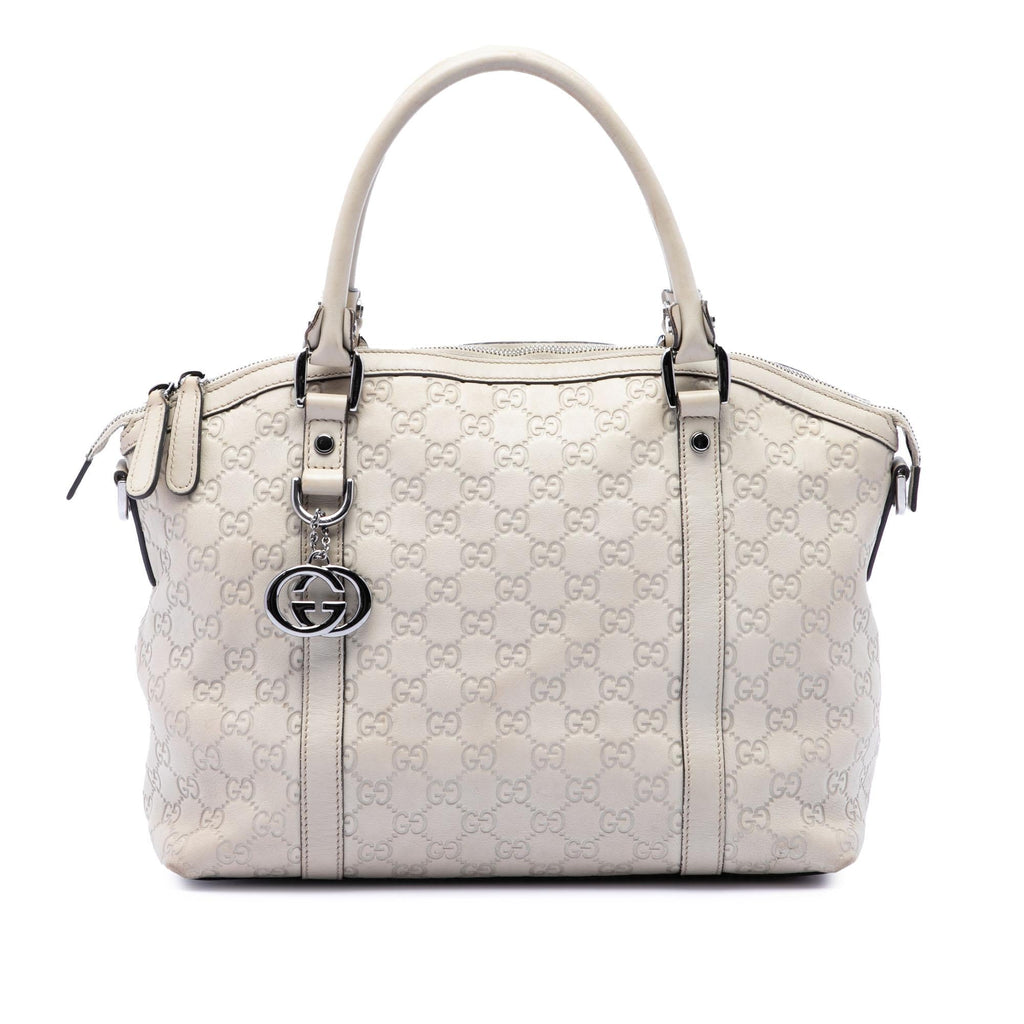 Gucci Medium Guccissima GG Charm Dome Satchel