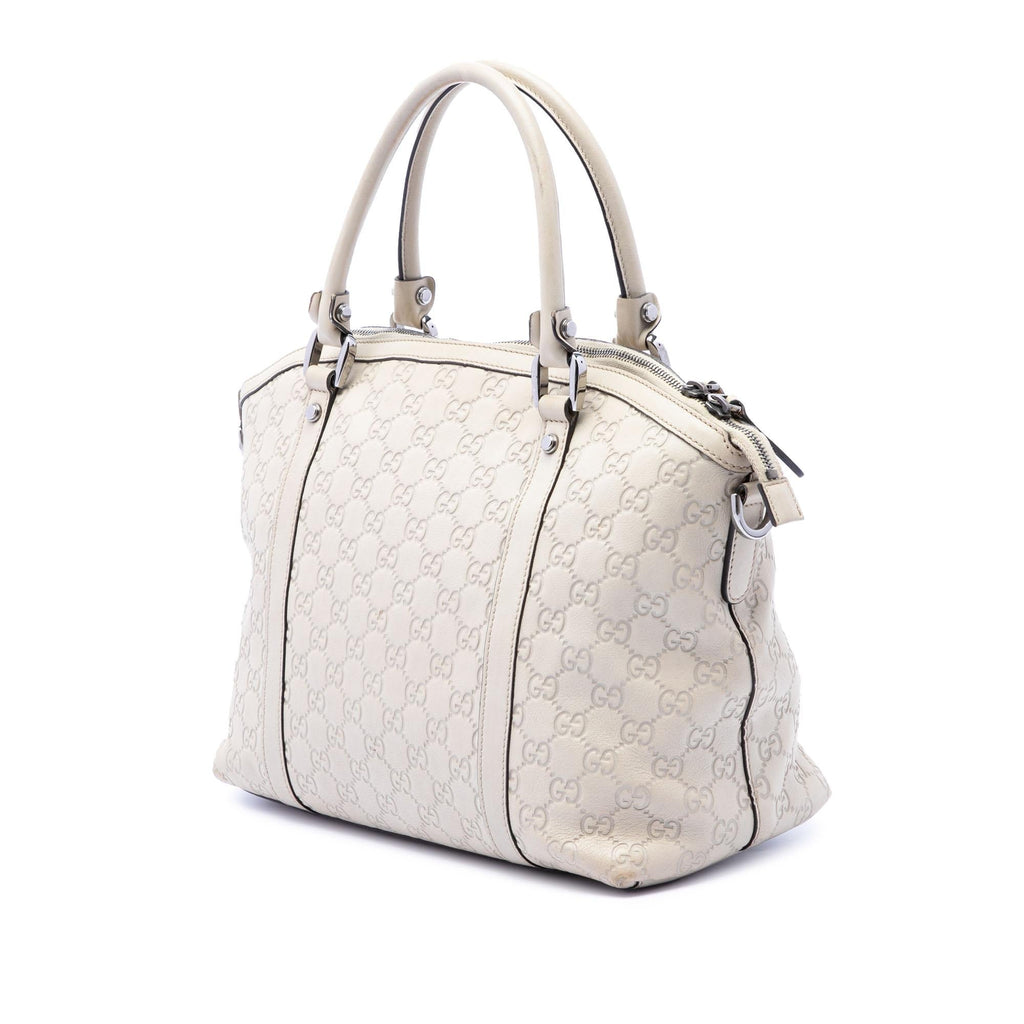 Gucci Medium Guccissima GG Charm Dome Satchel