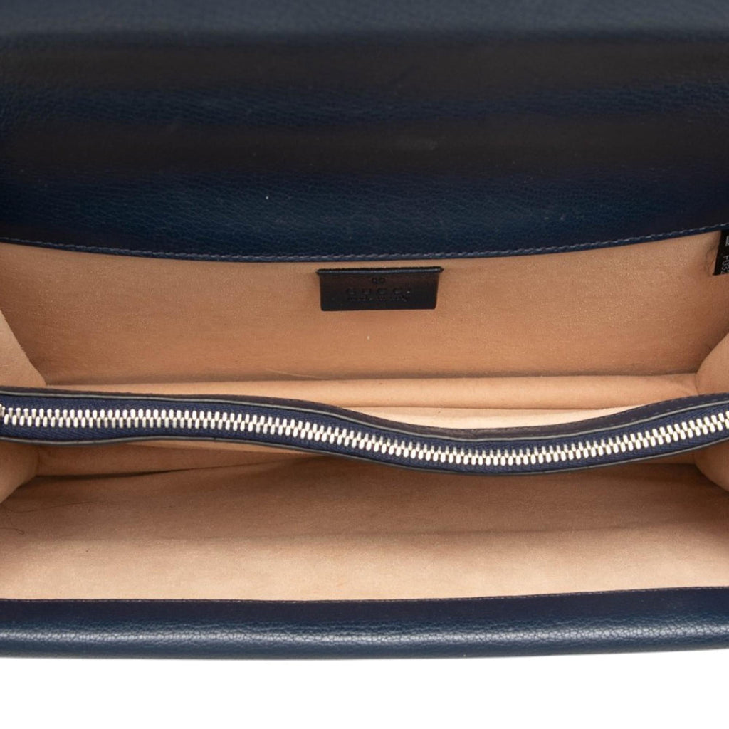 Gucci Medium Striped Calfskin Dionysus Shoulder Bag
