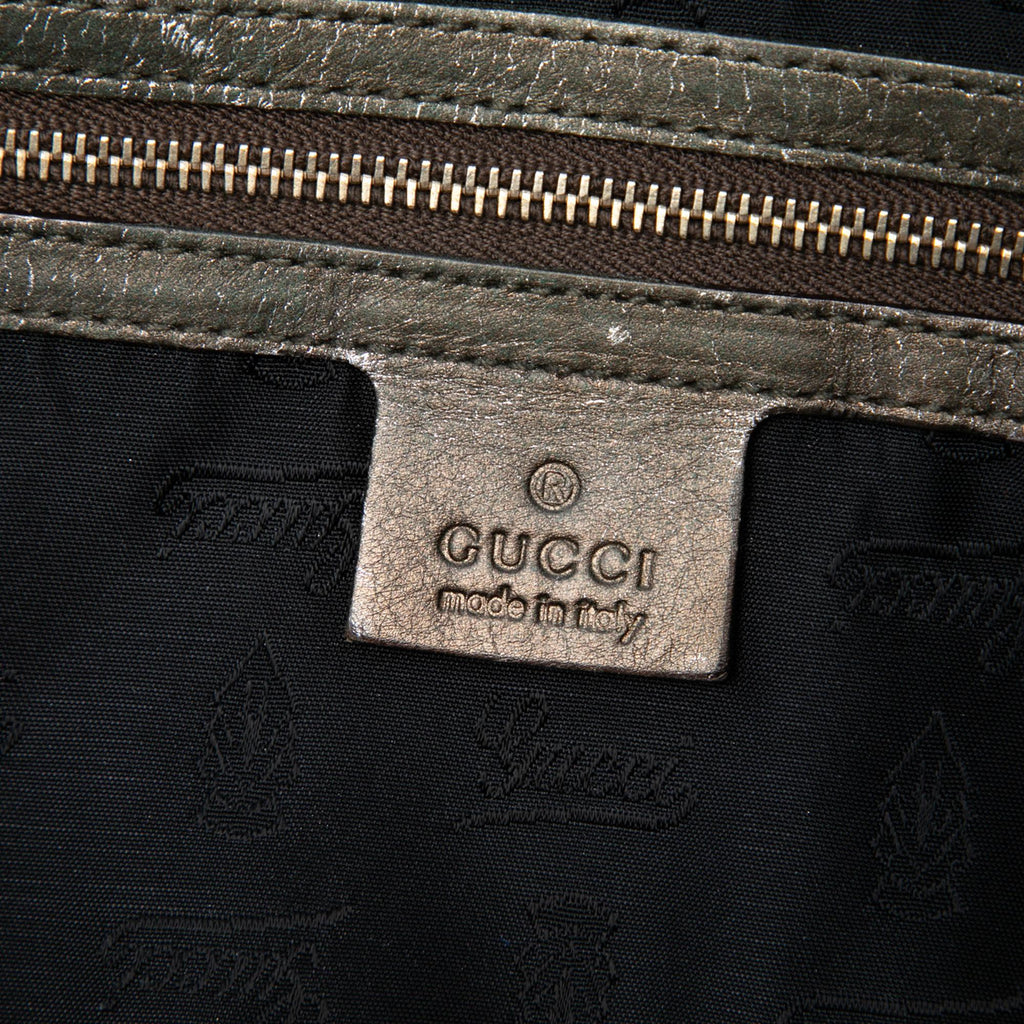 Gucci Metallic Calfskin Hysteria Handbag