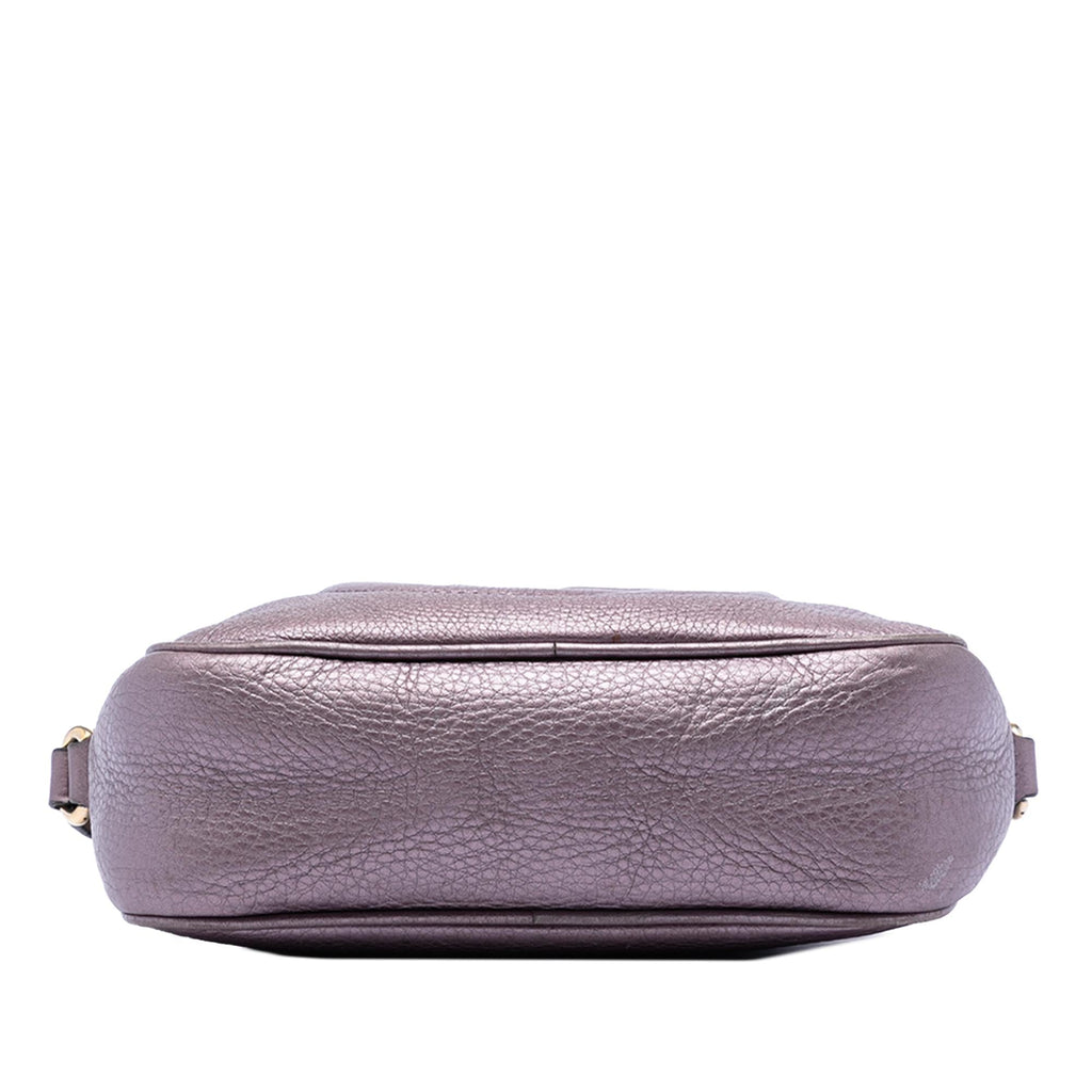 Gucci Metallic Leather Soho Disco Crossbody