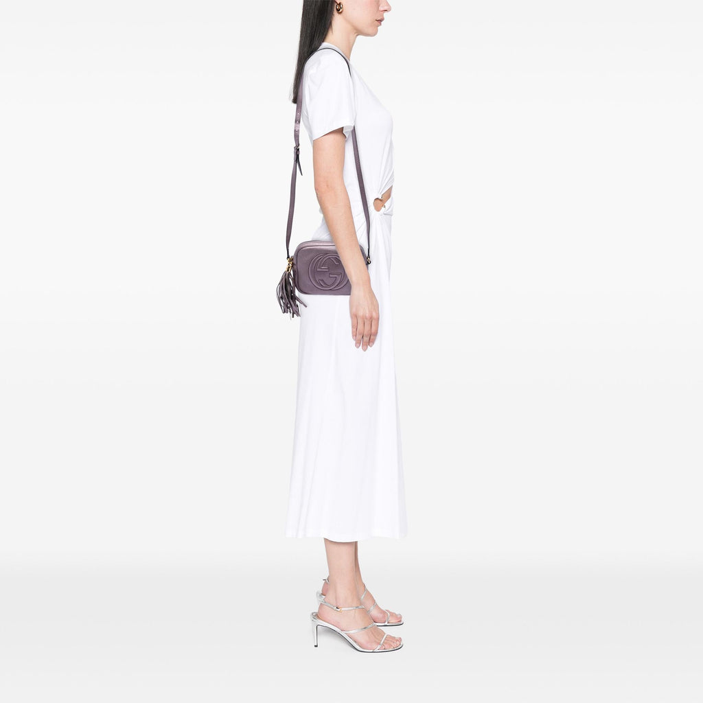 Gucci Metallic Leather Soho Disco Crossbody