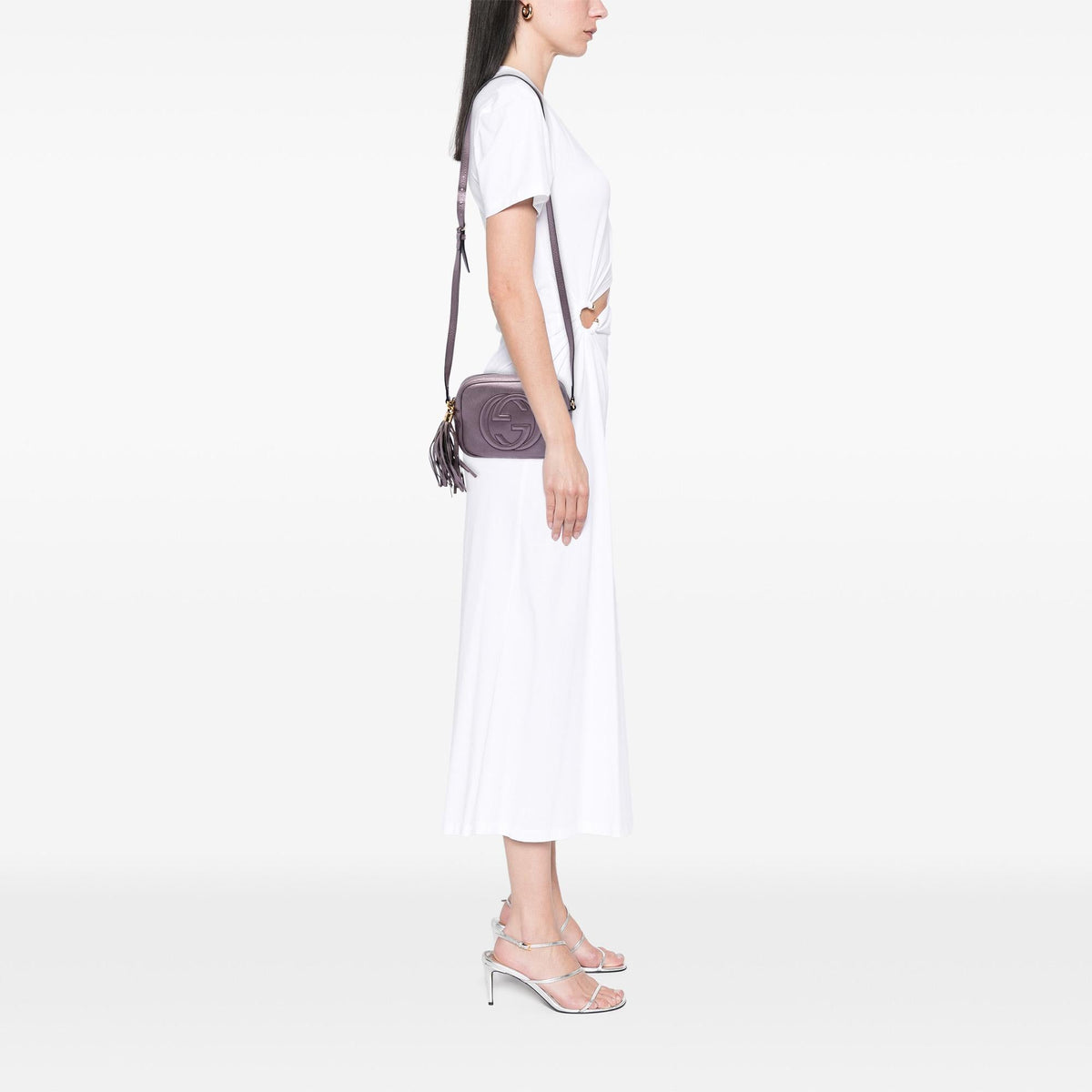 Gucci Metallic Leather Soho Disco Crossbody