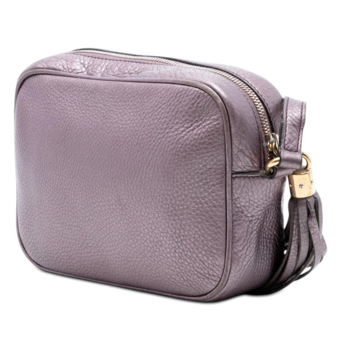 Gucci Metallic Leather Soho Disco Crossbody