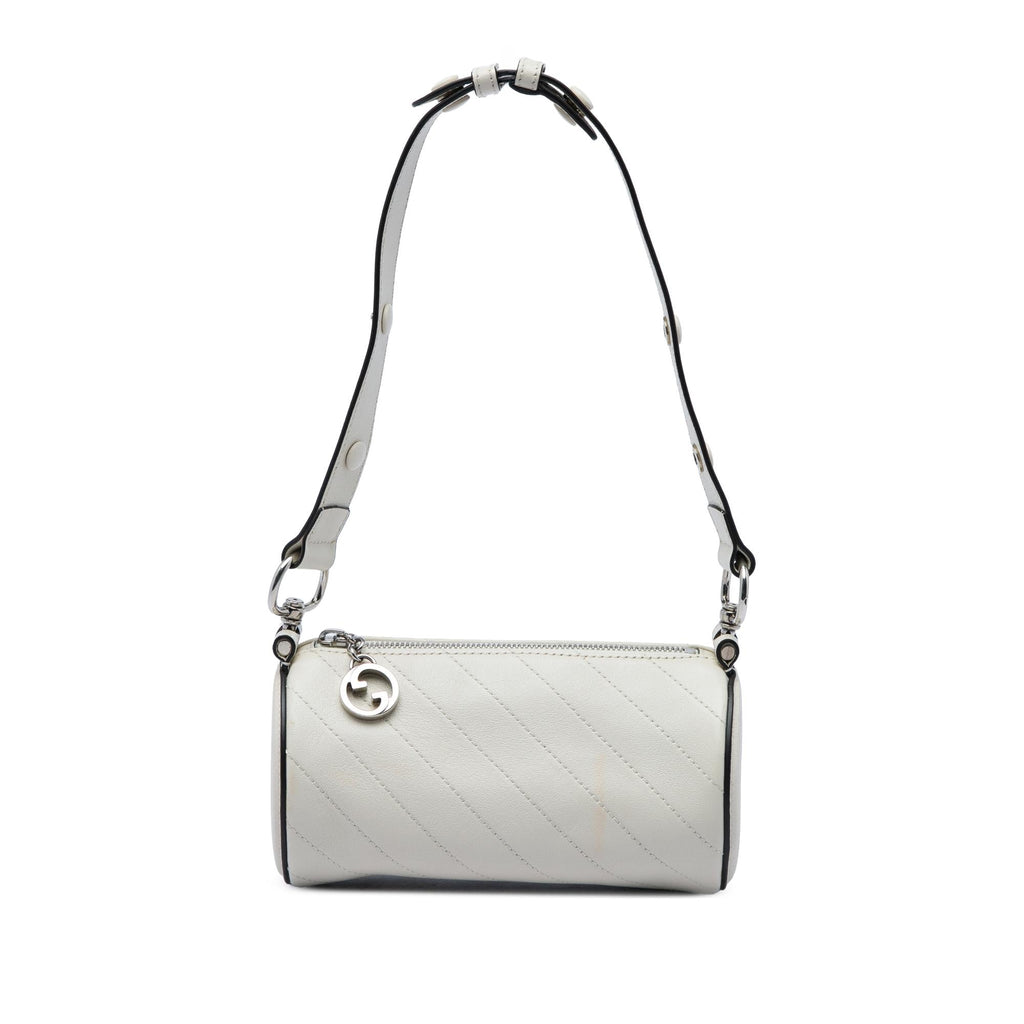 Gucci Mini Calfskin Blondie Barrel Shoulder Bag