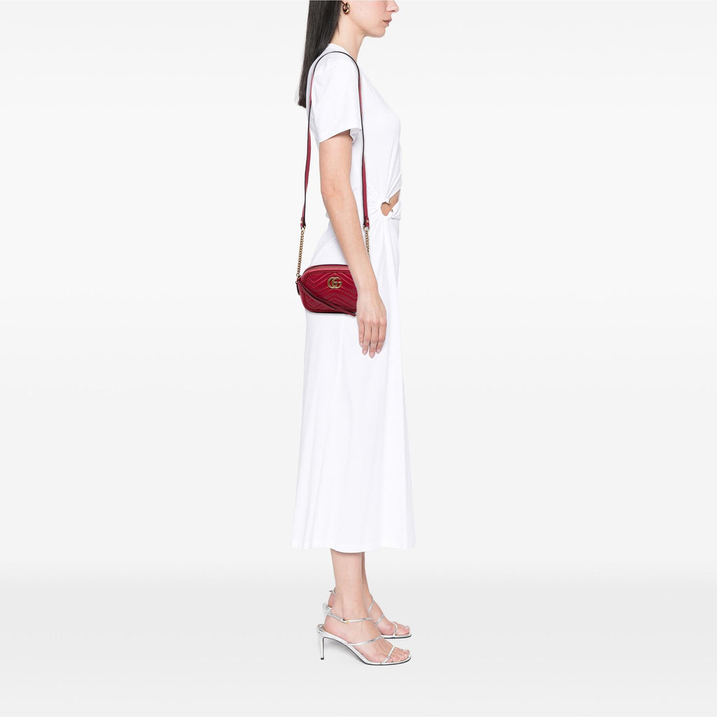 Gucci Mini GG Marmont Matelasse Leather Crossbody