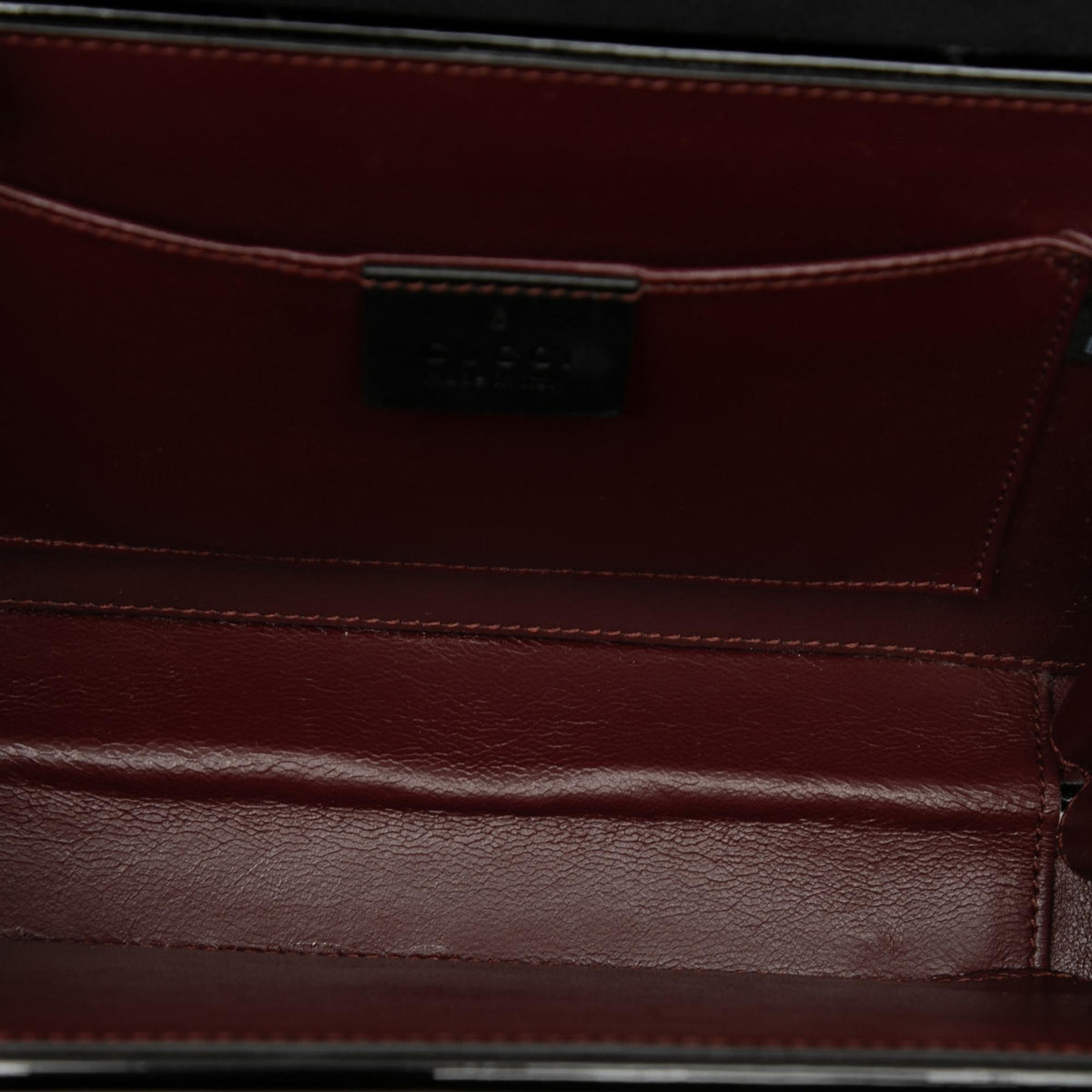 Gucci Mini Patent Sylvie 1969 Top Handle Bag