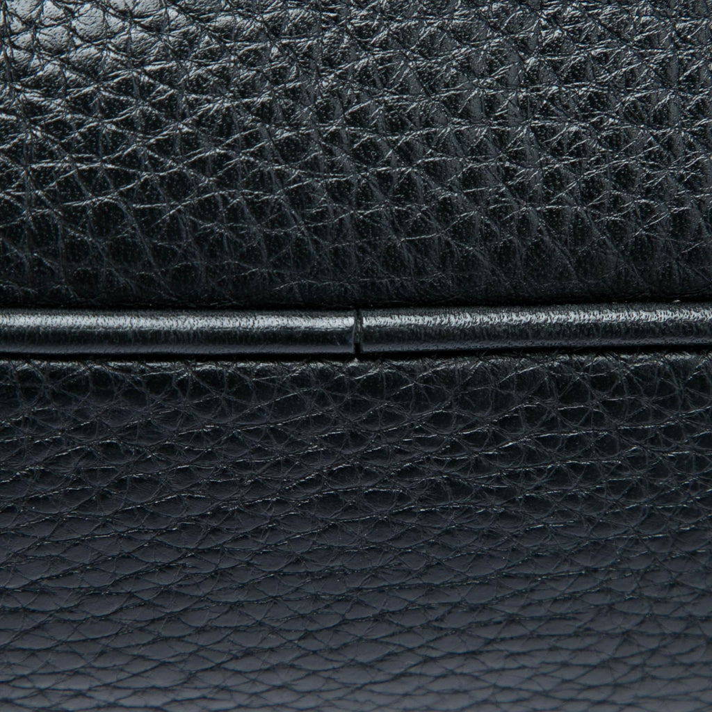 Gucci Pebbled Calfskin Soho Chain Zip Shoulder Bag