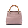 Gucci Small Calfskin Bamboo Shopper Satchel