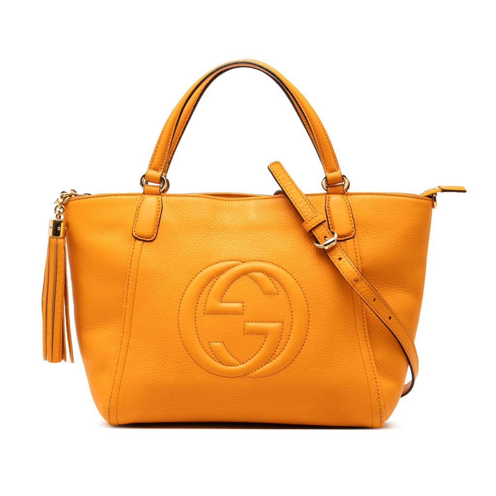 Gucci Small Calfskin Soho Cellarius Satchel