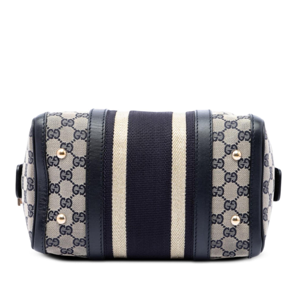 Gucci Small GG Canvas Web Joy Boston Bag