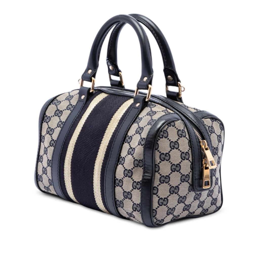Gucci Small GG Canvas Web Joy Boston Bag