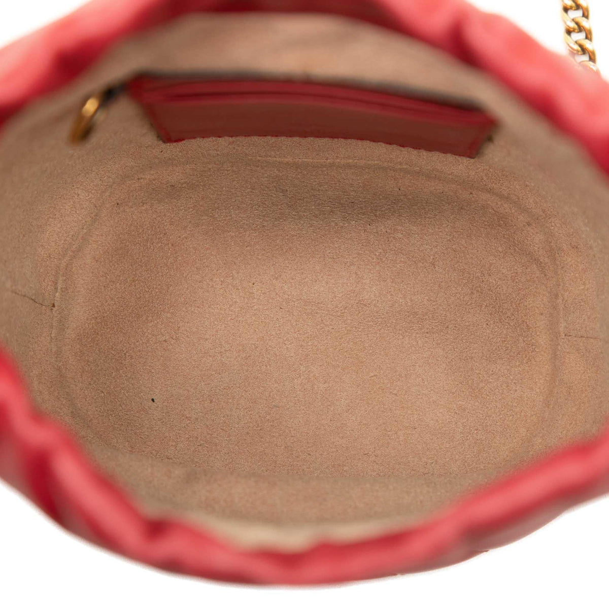 Gucci Small GG Marmont Matelasse Calfskin Bucket Bag
