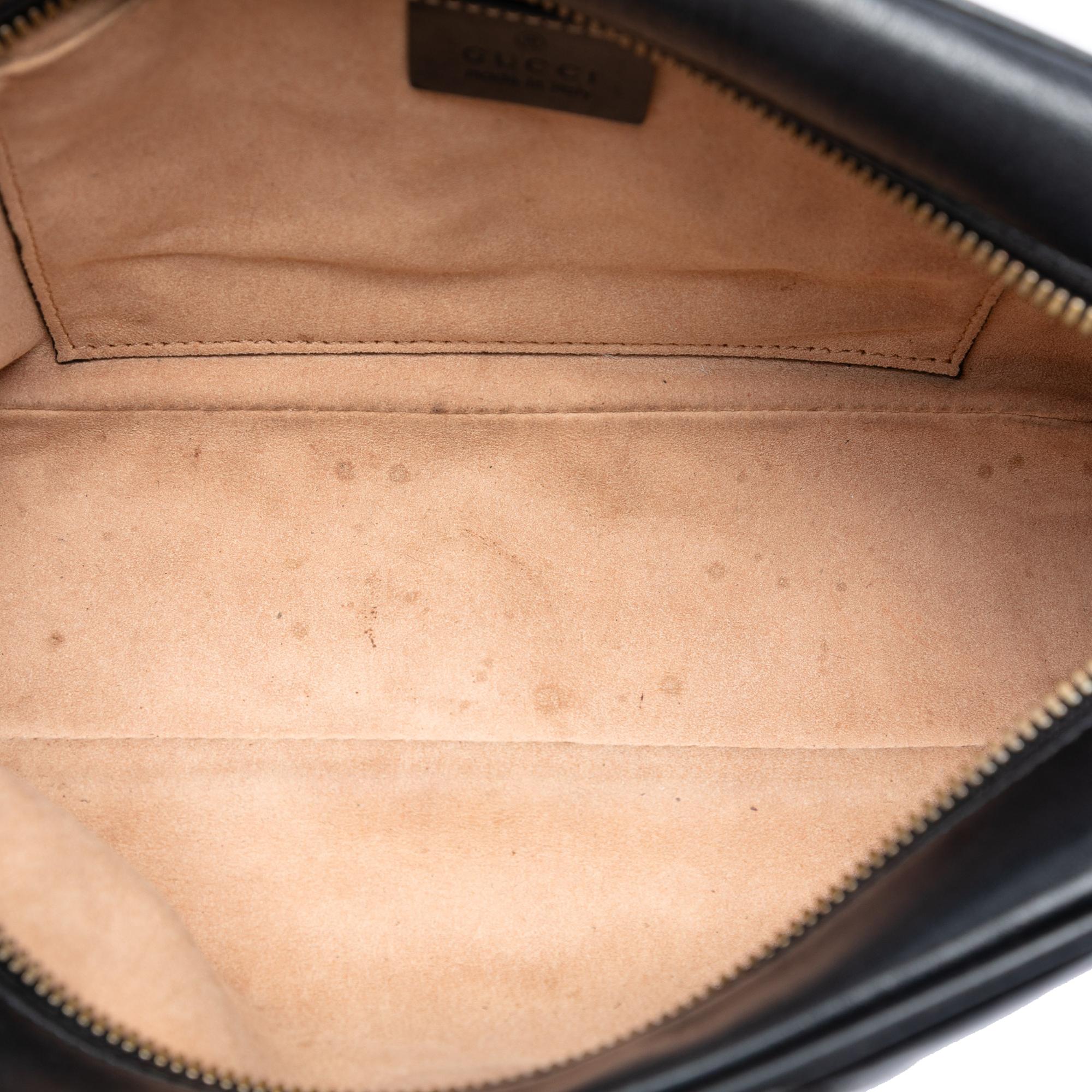 Gucci Small GG Marmont Matelasse Calfskin Crossbody