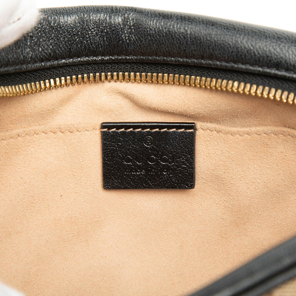 Gucci Small GG Marmont Matelasse GG Canvas and Leather Crossbody