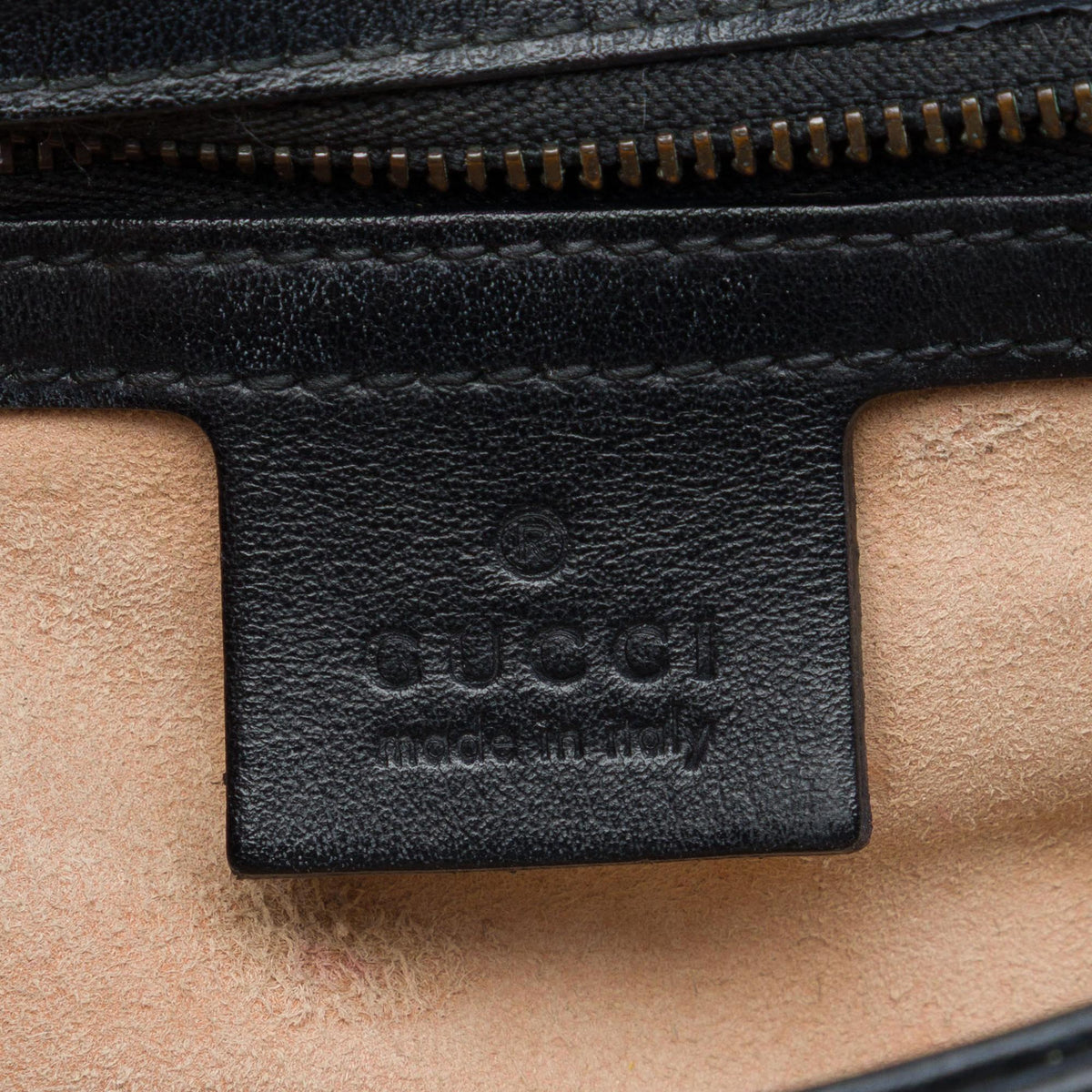 Gucci Small GG Marmont Matelasse Leather Top Handle Bag