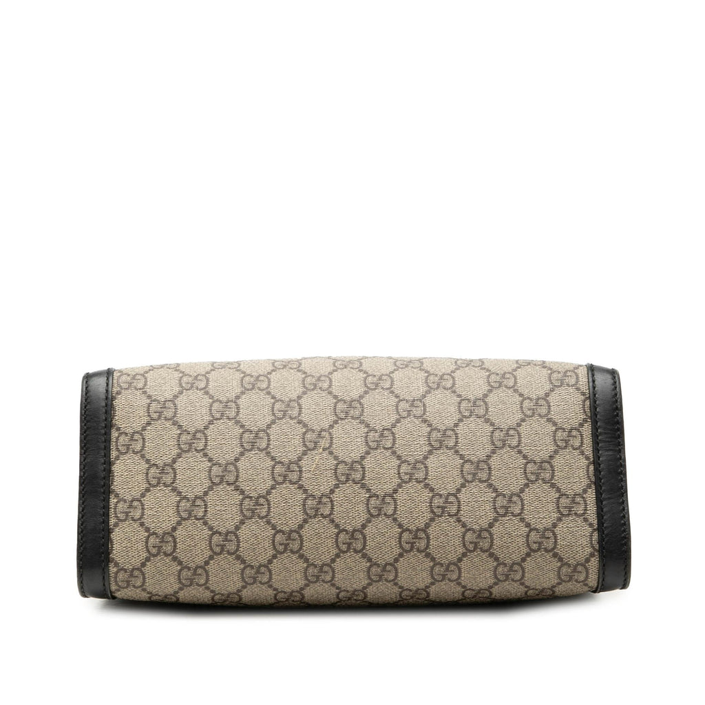 Gucci Small GG Supreme Padlock Tote