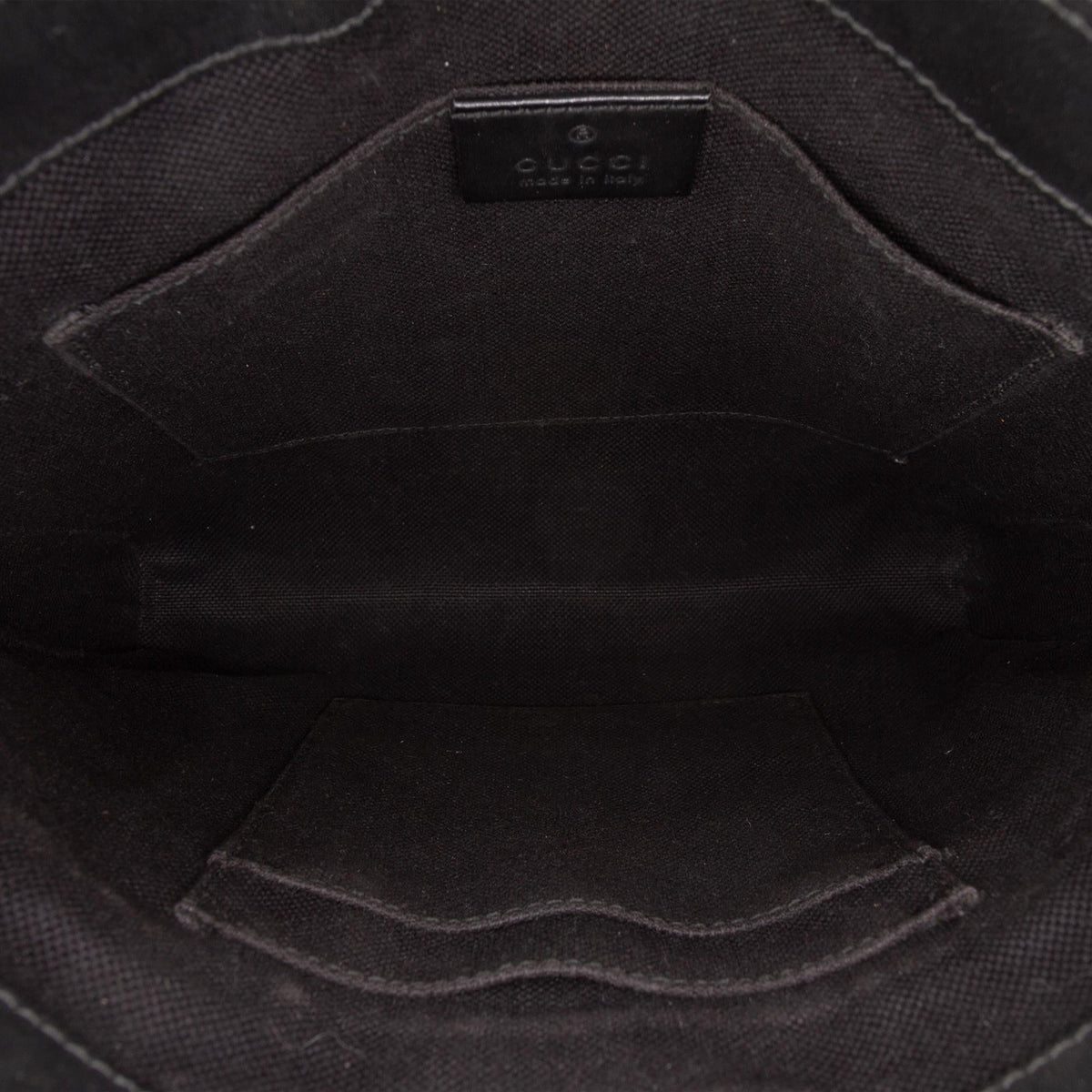 Gucci Small GG Supreme Web Messenger Bag