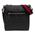 Gucci Small GG Supreme Web Messenger Bag