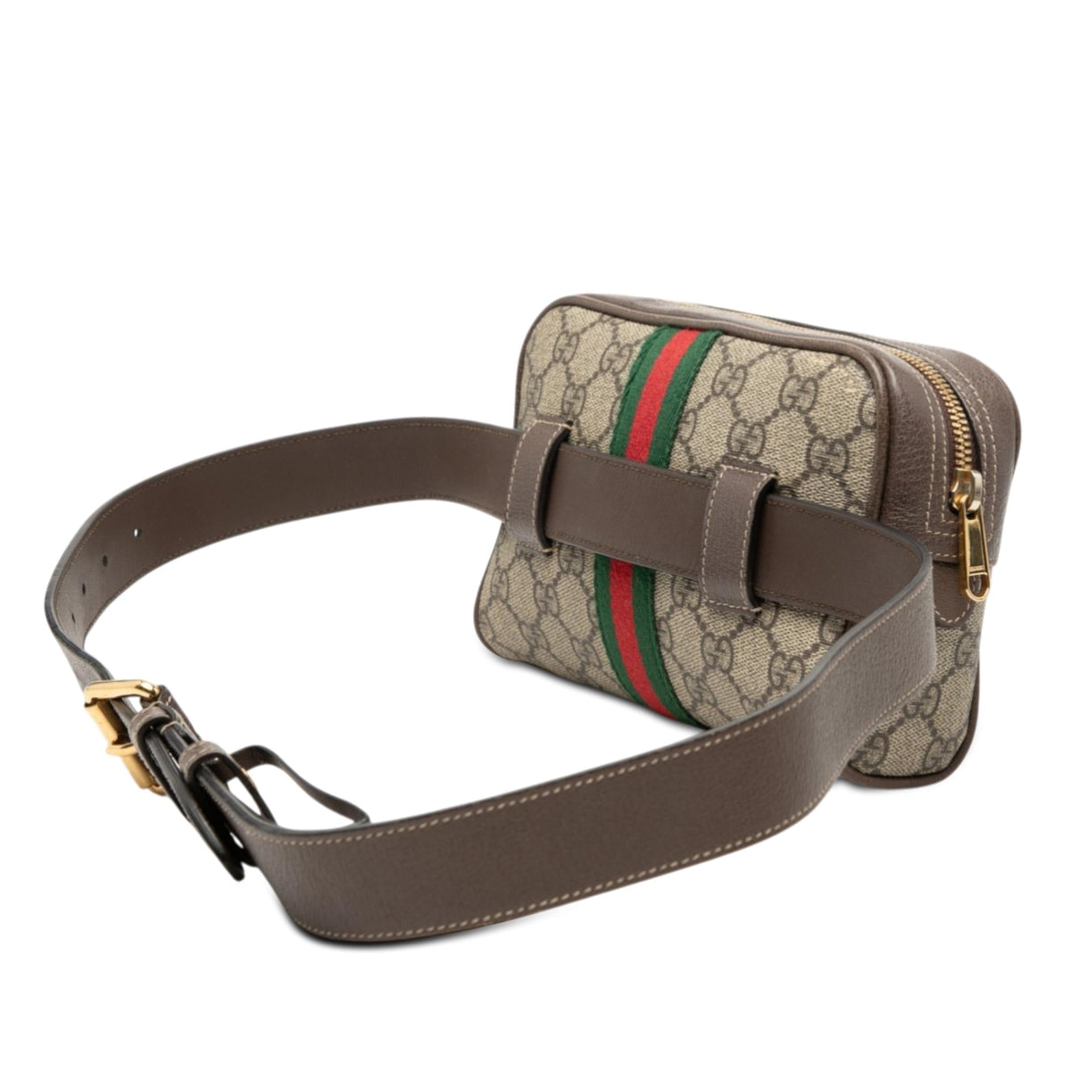 Gucci Small GG Supreme Web Ophidia Belt Bag