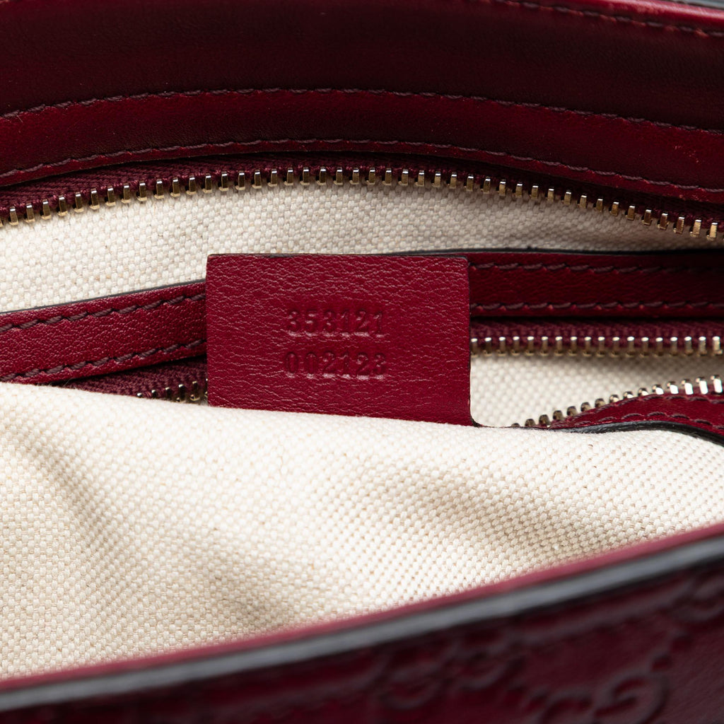 Gucci Small Guccissima Bree Satchel