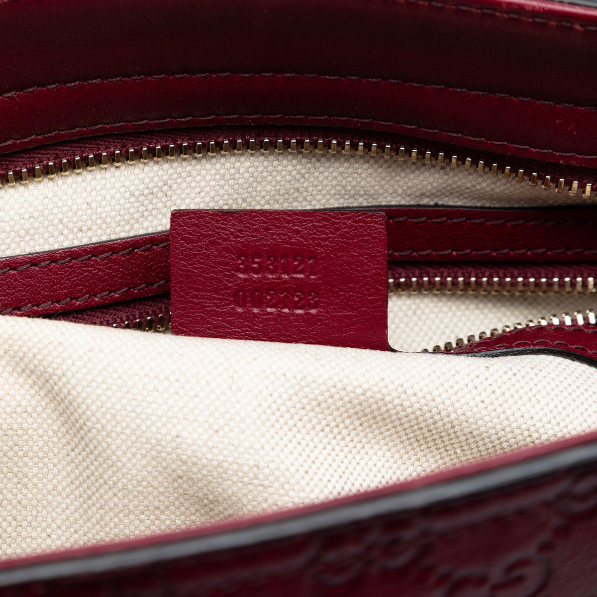 Gucci Small Guccissima Bree Satchel