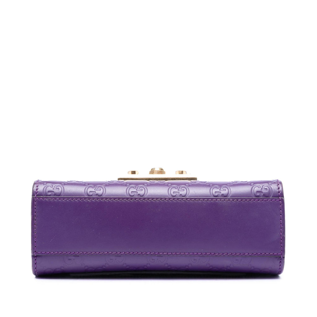 Gucci Small Guccissima Padlock Crossbody