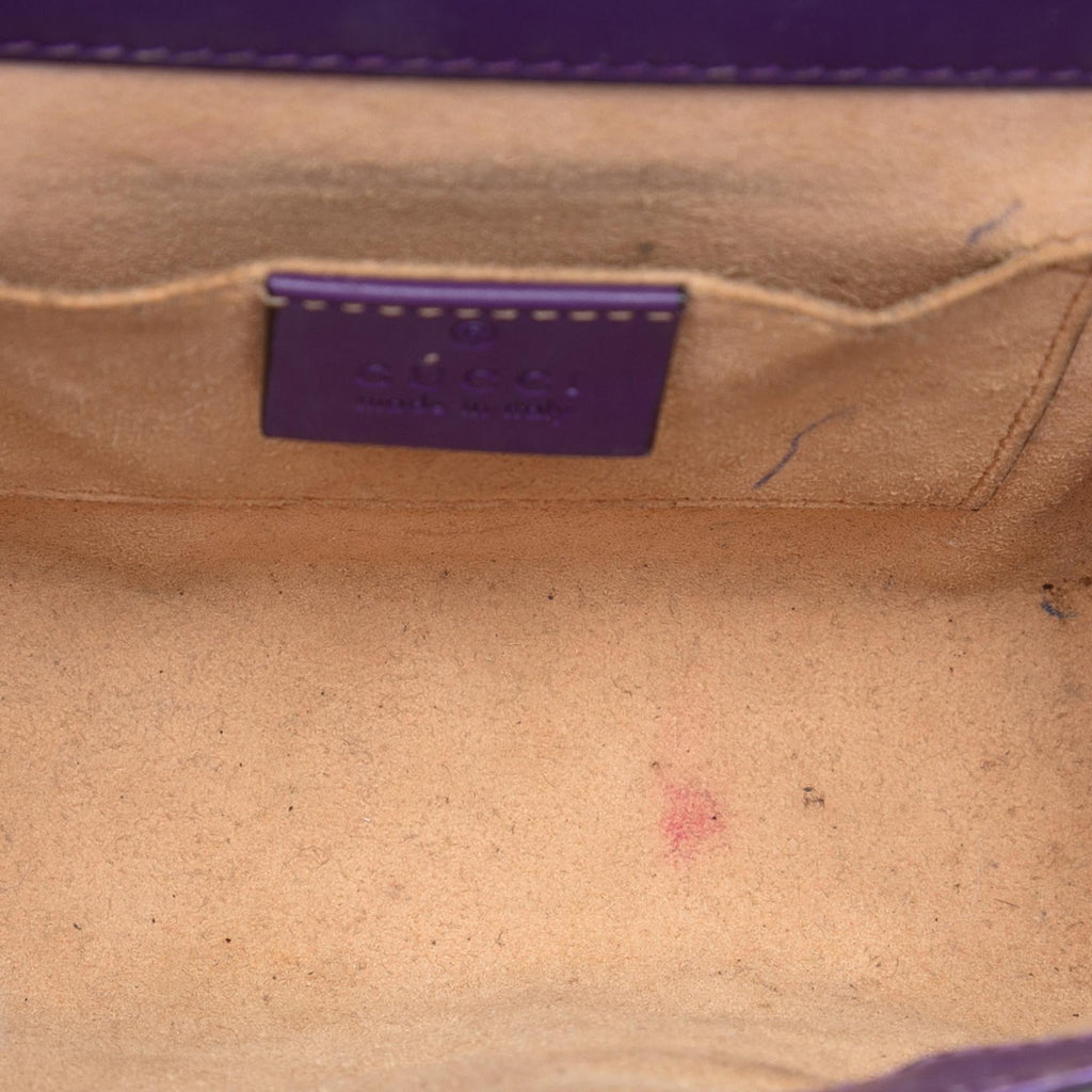 Gucci Small Guccissima Padlock Crossbody