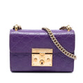 Gucci Small Guccissima Padlock Crossbody