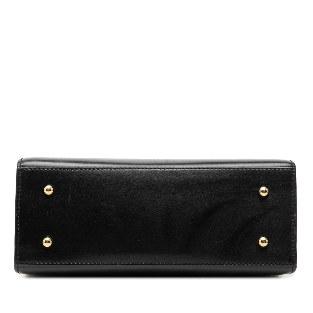 Gucci Smooth Calfskin Lady Lock Satchel