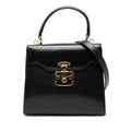 Gucci Smooth Calfskin Lady Lock Satchel