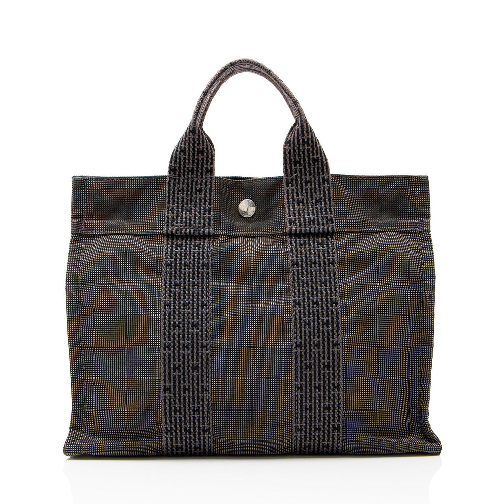 Hermes Vintage Canvas Herline PM Tote