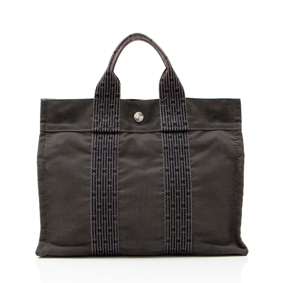 Hermes Vintage Canvas Herline PM Tote