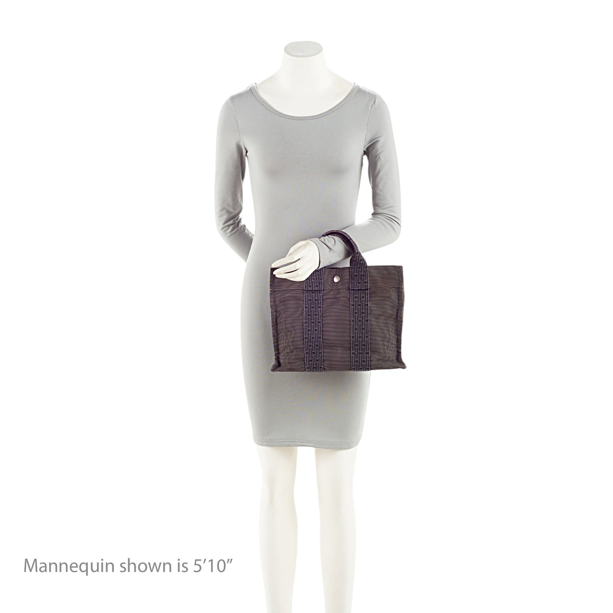 Hermes Vintage Canvas Herline PM Tote