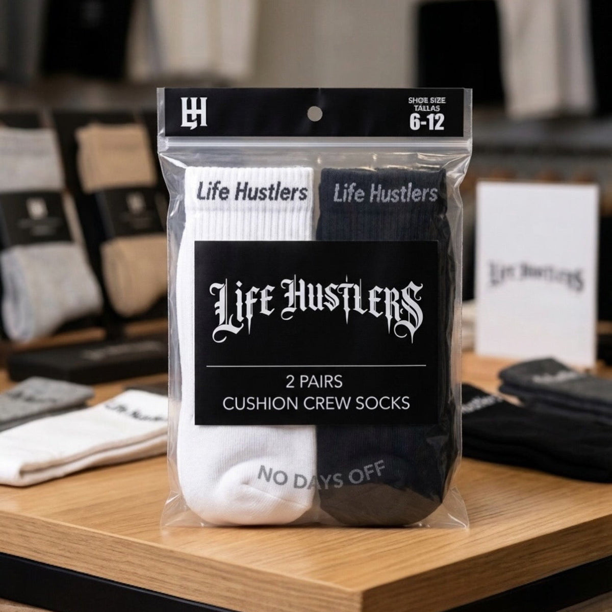 Life Hustlers “Essential Socks”