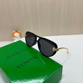 Bottega Veneta  Aviator Frame Sunglasses