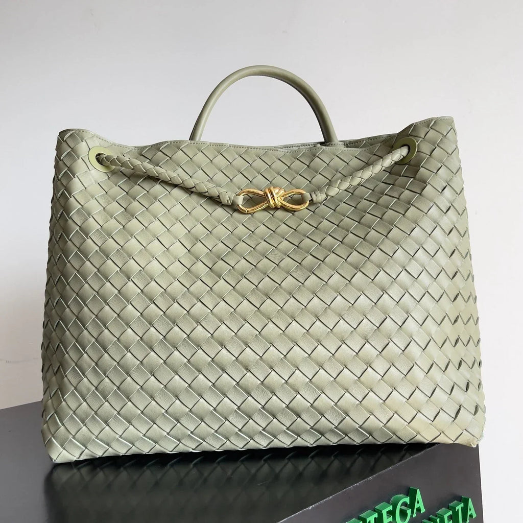 Bottega Veneta 2026 Andiamo Bag 45cm Green Nappa Leather