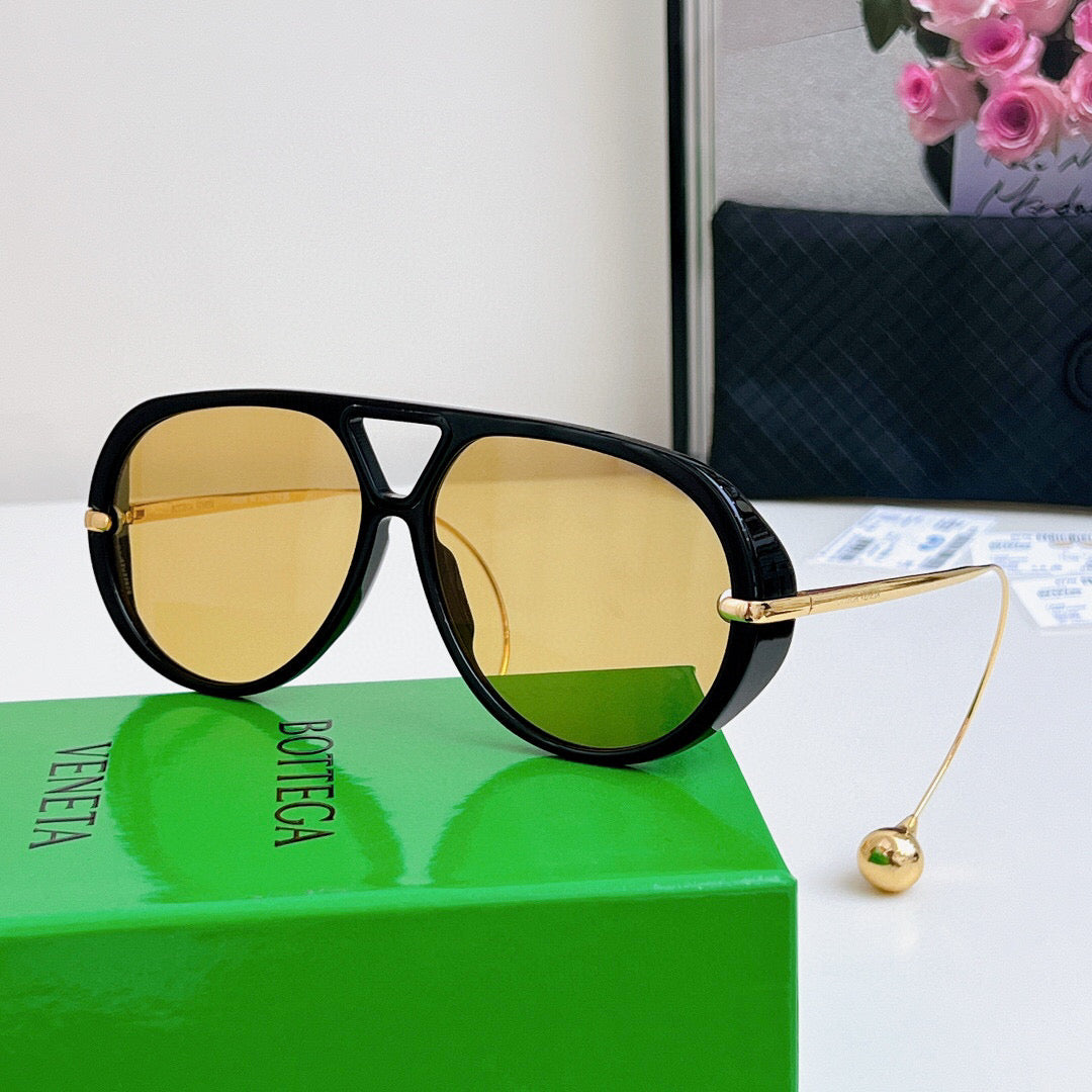 Bottega Veneta BV1273S Aviator Sunglasses