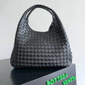BV 2026 Campana Shoulder Bag 39cm Black Leather