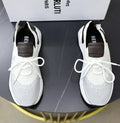 Berluti Shadow 2026 Sneaker White Grey Brown Fabric Leather