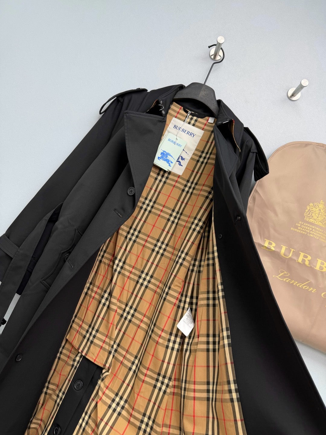 BRR Long Kensington Heritage Trench Coat
