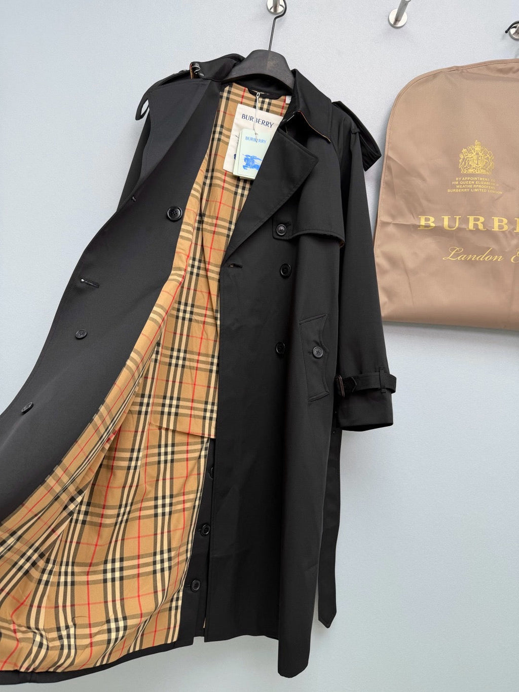 BRR Long Kensington Heritage Trench Coat