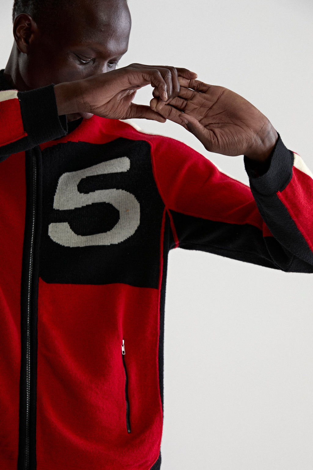 KNIT 5 TRACK JACKET