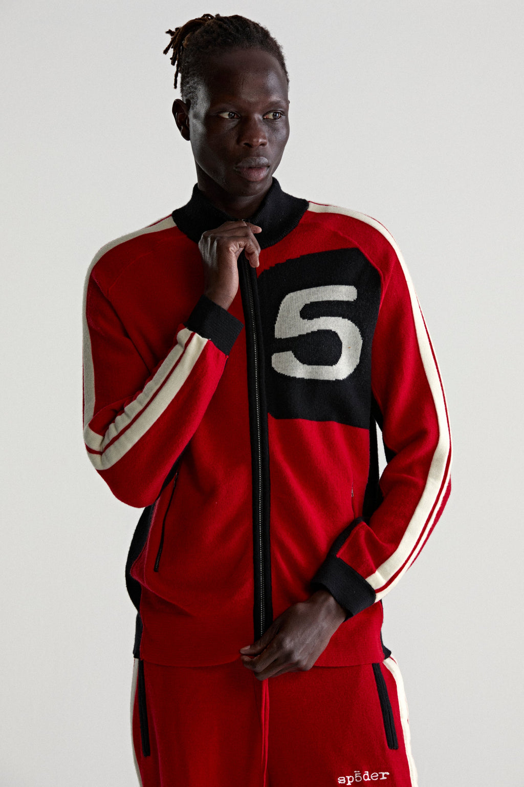 KNIT 5 TRACK JACKET