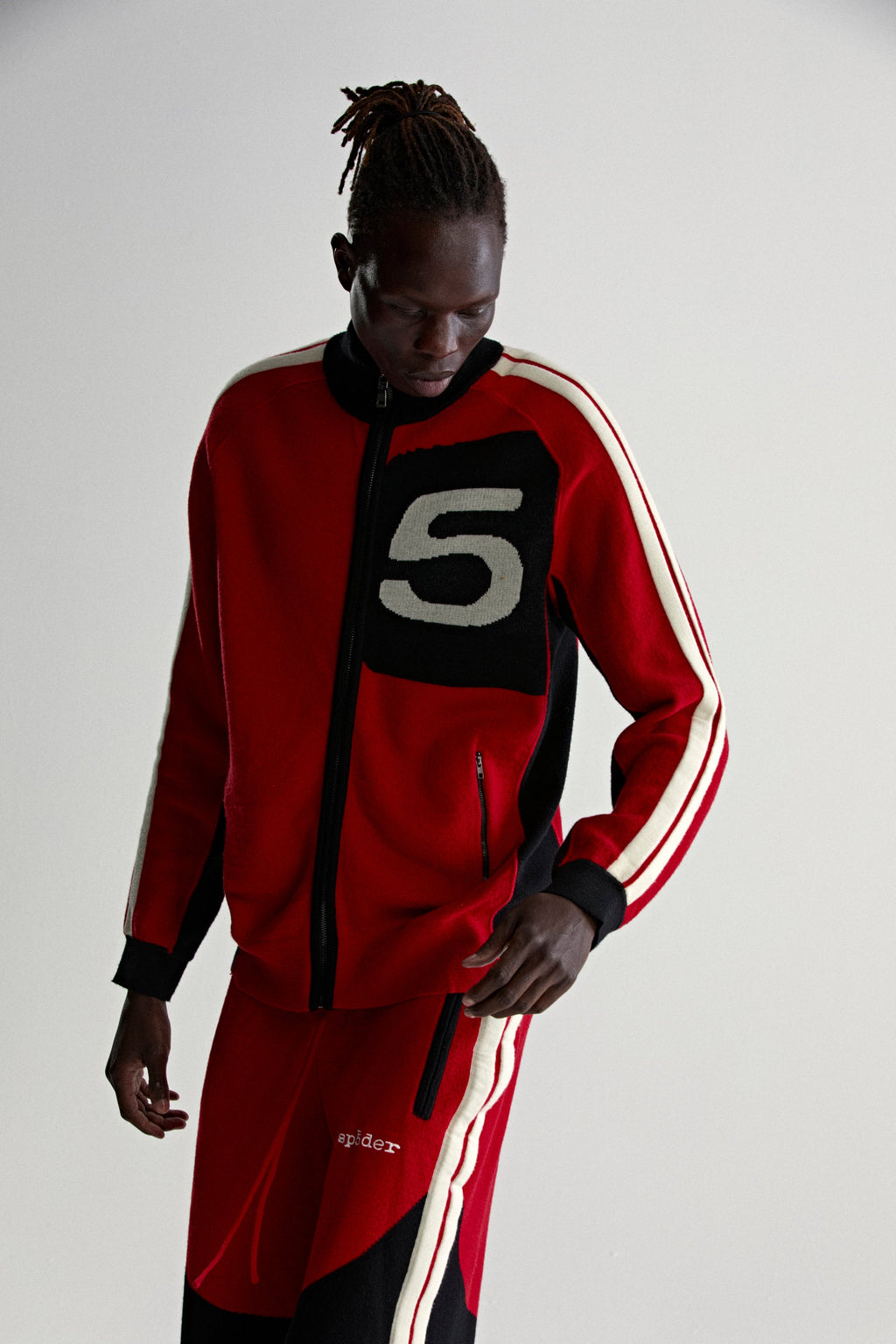 KNIT 5 TRACK JACKET
