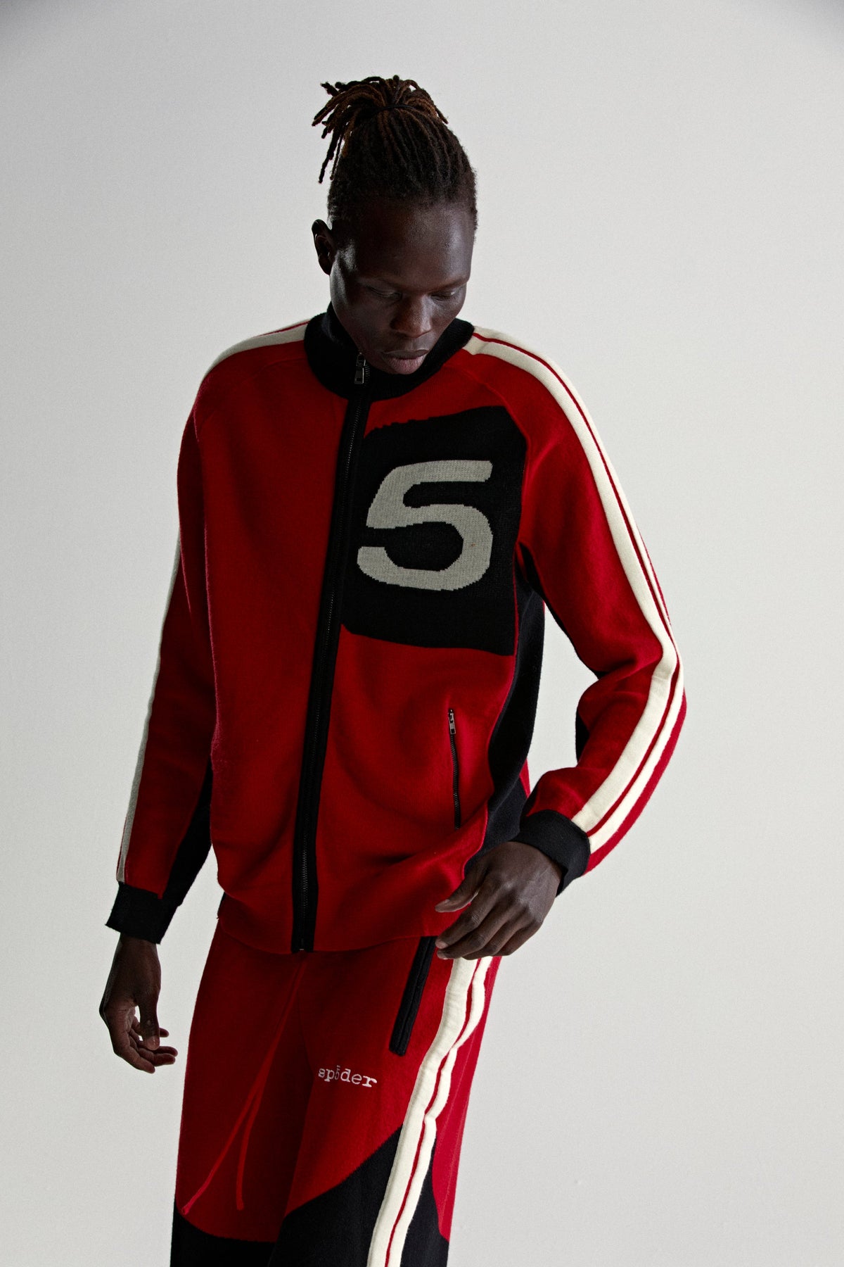 KNIT 5 TRACK JACKET