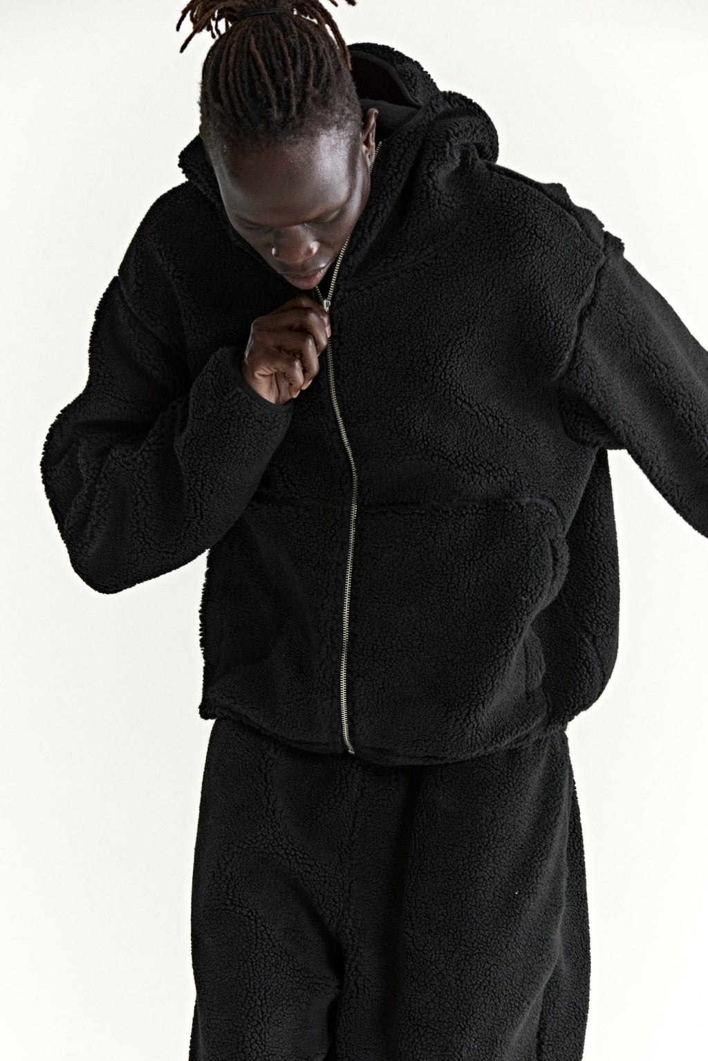 TEDDY FLEECE ZIP UP