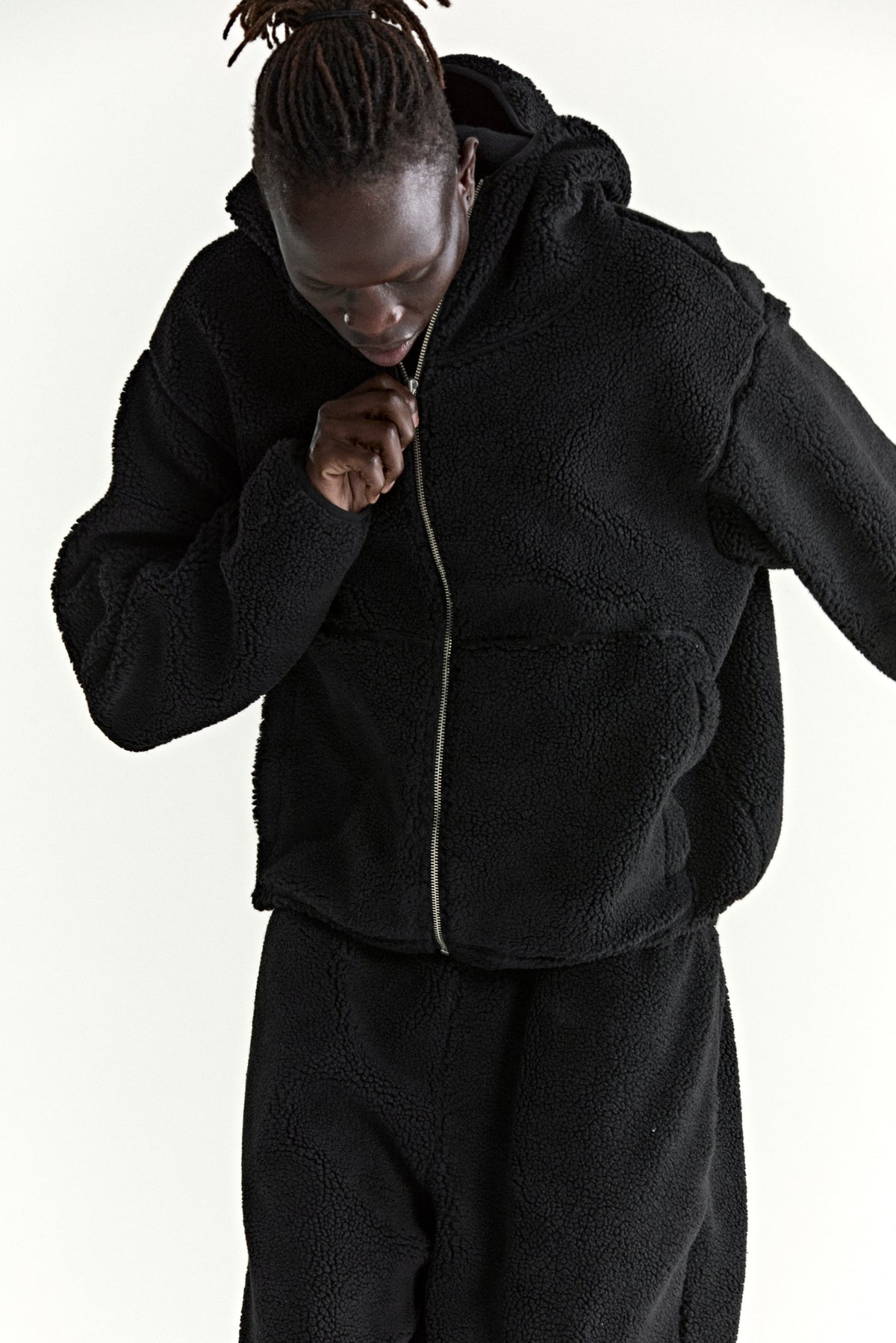 TEDDY FLEECE ZIP UP