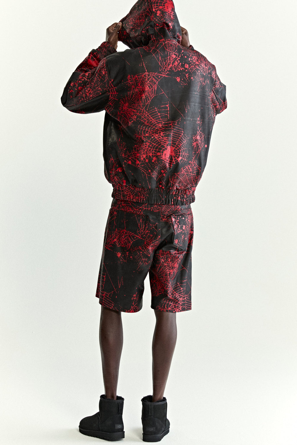 V2 WEB LEATHER JACKET